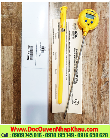 Nhiệt kế Thực Phẩm Traceable 4378, Nhiệt kế Que thăm nhiệt –50°C đến 300°C Traceable 4378@Lollipop™ Traceable® Thermometer